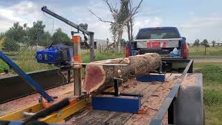 milling on norwood pm14 with holzfforma g660 stihl clone [upl. by Pik]