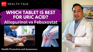 Which tablet is best for Uric Acid Allopurinol vs Febuxostat [upl. by Miharbi]