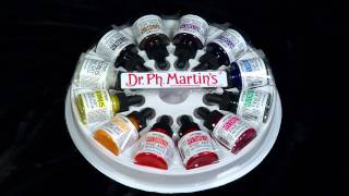 How to paint with Dr Ph Martins Hydrus Fine Art Liquid Watercolor [upl. by Zetroc]