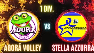 1 DIV AGORÁ VOLLEY vs STELLA AZZURRA  26012024 [upl. by Eemia295]