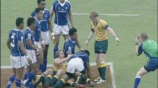 IRB Sevens Classic Matches Samoa v Australia Adelaide 2007 [upl. by Keever]