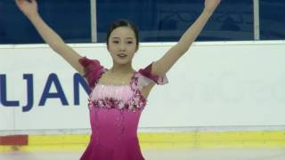 2016 ISU Junior Grand Prix  Ljubljana  Ladies Free Skate  Marin HONDA JPN [upl. by Annuaerb2]