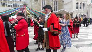 Maypole Dancing  Costermongers Harvest 2024 [upl. by Kaule]