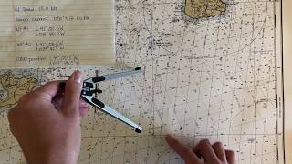 Video 6 Plotting an Estimated Position with a Known Current [upl. by Kerge769]