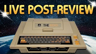 🔴 Atari THE400 Mini Live  Gameplay System Overview QampA [upl. by Crandale]