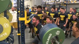 Cal Football Strength and Conditioning Testing Week [upl. by Yclek483]