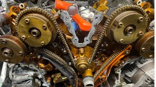 2013 F150 35 Ecoboost Timing Chain Part 1 Tear down [upl. by Lipcombe]