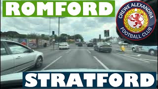 Romford RM3 to Stratford E15 240524 [upl. by Obellia]