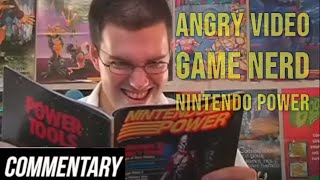 Blind Reaction Angry Video Game Nerd  Nintendo Power [upl. by Gaskill]