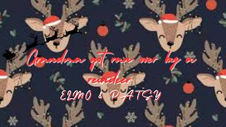 Grandma got ran over by a reindeer  Elmo amp Patsy LYRICS [upl. by Natek]