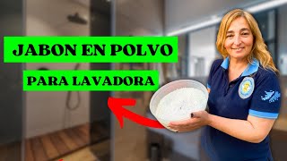 🧼 JABON en POLVO para ROPA✨ SUPER ECONÓMICO🤩 [upl. by Sira]