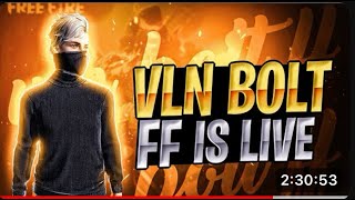 BR RANK PUSH 🫶😅 VLN BOLT FF IS COME BACK HEARE [upl. by Dauf]