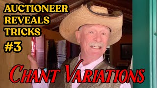 Auctioneer Advice Chant Variations [upl. by Resay570]