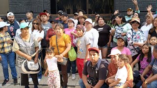 mira lo que está pasando en el monumento de la revolución con Clara brugada envivo [upl. by Loziram]