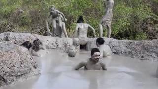 Getting Washed At Volcan De Lodo El Totumo  Colombia [upl. by Eenahc]