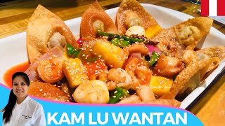 🇵🇪 COMO HACER KAM LU WANTAN  RECETA CHIFA PERUANA [upl. by Beaumont528]