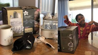 TOMMEE TIPPEE STERILIZER ll UNBOXING [upl. by Htaeh]