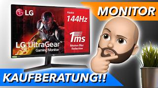 Der BESTE GamingMonitor – in wenigen Schritten gefunden [upl. by Naillik]