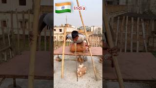 Power India  challenge Accept 🇮🇳 short viralvideo strong india sports trening motivation [upl. by Akimrehs]