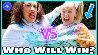 JoJo Siwa VS Miranda Sings Musically Battle  Famous Stars New Musically [upl. by Chessy954]