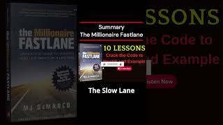 Short 10 Lessons amp Example The Millionaire Fastlane by MJ DeMarco  audiobook booktube booktok [upl. by Hamforrd227]