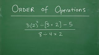 How To Use The Order of Operations PEMDAS – Example Problem [upl. by Hamian390]