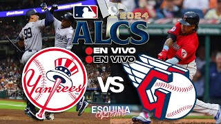 🔴 EN VIVO NEW YORK YANKEES vs CLEVELAND GUARDIANS  AMERICAN LEAGUE CHAMPIONSHIP SERIES  MLB LIVE [upl. by Ambrosane984]