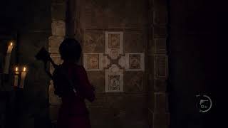 Lithographic Stone Puzzle Solution Resident Evil 4 Separate Ways [upl. by Yelsek]