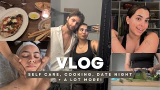 DAY IN MY LIFE  self care date night cooking  a lot more [upl. by Salas]