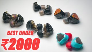 7Hz Zero 2 vs Moondrop Chu 2 vs KZ ZSN Pro X vs ND ZR vs Salnotes Zero  5 Budget IEMS Compared [upl. by Amye419]