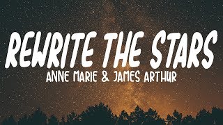 AnneMarie amp James Arthur  Rewrite The Stars Lyrics [upl. by Henry]