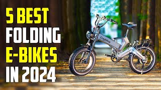 Top 5 Best Foldable Electric Bikes 2024  Best Folding EBike 2024 [upl. by Bultman]