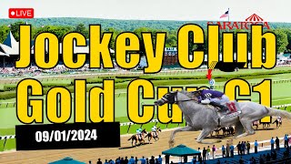 2024 Jockey Club Gold Cup Saratoga Live Stream Tapit Trice Pyrenees Arthurs Ride Disarm Exacta Bet [upl. by Kire]