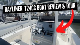 Bayliner T24CC Boat Review amp Tour [upl. by Howzell]