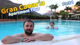 Gran Canaria Part 1  Apartment Tour Morgan Cordial Vale Persian [upl. by Sharla]