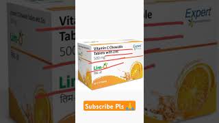 Vitamin C Tablet।। Lim O Vitamin C tablet।। विटामिन सी [upl. by Yelrebmyk76]