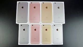 Apple iPhone 6s amp 6s Plus Unboxing amp Review All Colors [upl. by Dnarud286]