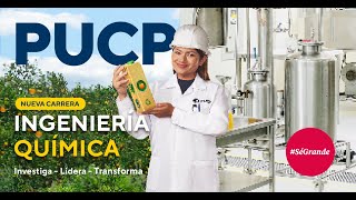 Conoce la nueva carrera de Ingeniería Química en la PUCP [upl. by Annola321]