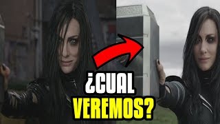 Porque Thor Ragnarok cambió la escena del martillo destruido y Hela [upl. by Besnard780]