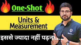 Class 11 Chapter 2 Oneshot 202324  Units and measurement Oneshot  Dimensional Formula JEE NEET [upl. by Stonwin]