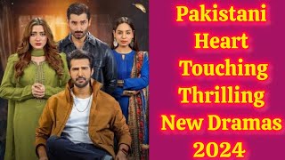 Pakistani New Dramas 2024 List  Best Top 10 Drama Serial [upl. by Hubie]