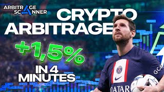 Crypto Arbitrage — all you need to know  Case on PSG token 15 just in 4 minutes [upl. by Ecahc]