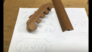 How to make a cresting for a long case clock [upl. by Merfe]