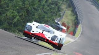 Lap around Nordschleife Porsche 917 K in Assetto Corsa [upl. by Dracir962]