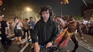 Dark House DJ mix at the BIGGEST Halloween Parade in the world New York City  ANICHE [upl. by Perlis]