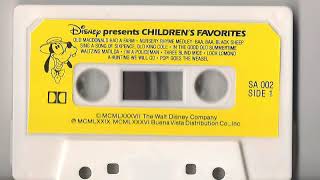 Disney Childrens Favorites Cassette Tape [upl. by Aneed]