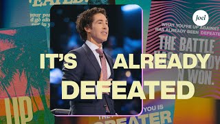 Its Already Defeated  Joel Osteen [upl. by Ahsemo]