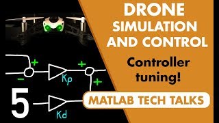 Drone Simulation and Control Part 5 Tuning the PID controller [upl. by Yoral]