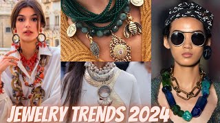 Jewelry Trends Spring 2024  Fashion Jewelry Trends 2024  Jewelery Trends 2024 [upl. by Martina]