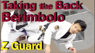 Taking the Back and Berimbolo from Hip Clamp 🗜  Z Guard  4K [upl. by Fernande172]